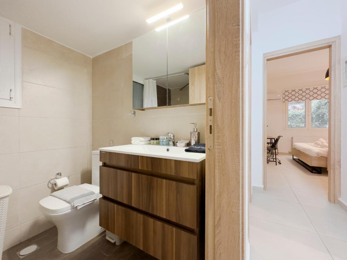 Aventura Comfortable 90Sqm Apt In Kato Patisia Apartment Atena Exterior foto