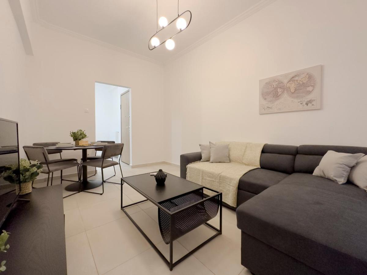 Aventura Comfortable 90Sqm Apt In Kato Patisia Apartment Atena Exterior foto
